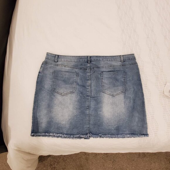 Denim jean skirt cleo size 20 - Picture 4 of 5